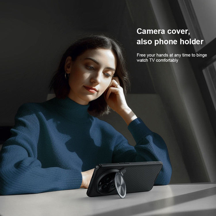 کاور نیلکین مدل Camshield Prop مناسب برای گوشی موبایل هواوی Mate 60 Pro / Mate 60 Pro Plus