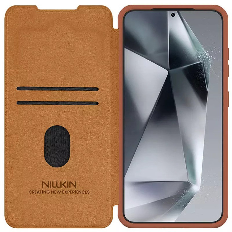 کیف کلاسوری نیلکین مدل Qin Pro مناسب برای گوشی موبایل سامسونگ Galaxy S25