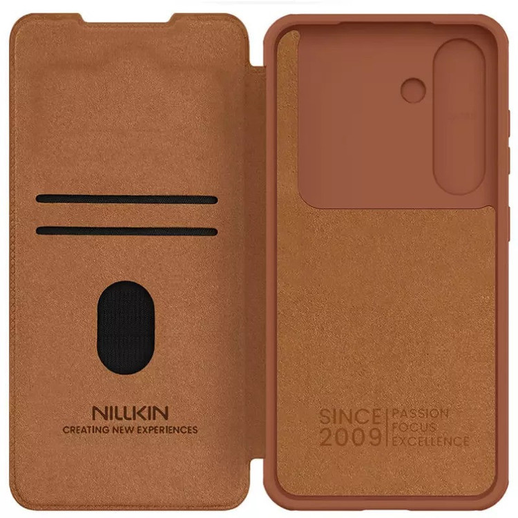 کیف کلاسوری نیلکین مدل Qin Pro مناسب برای گوشی موبایل سامسونگ Galaxy S25