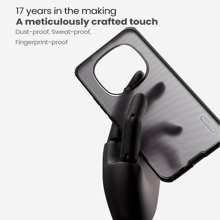 کاور نیلکین مدل Super Frosted Shield Transparent مناسب برای گوشی موبایل شیائومی Redmi Note 15 Pro Plus/ Poco M8 Pro 5G