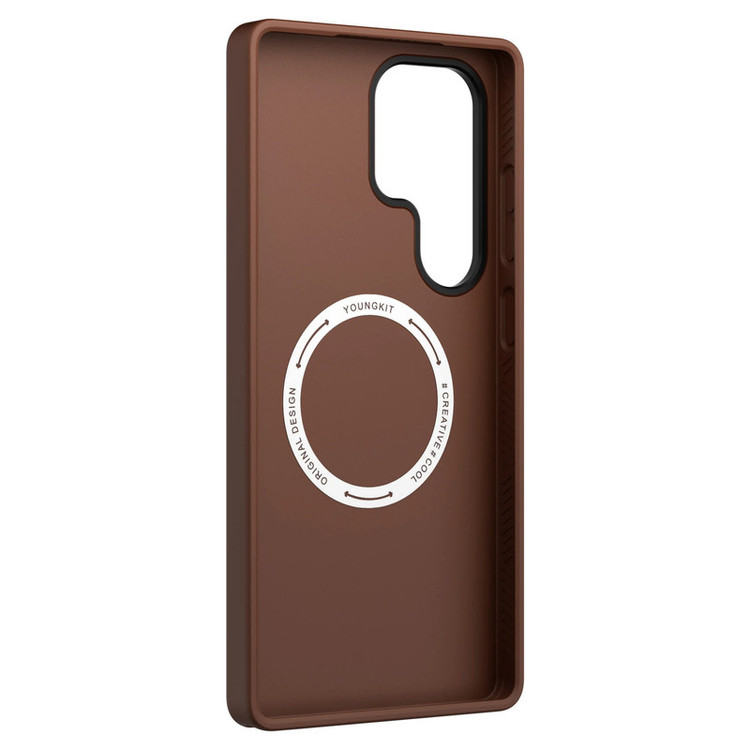 کاور یانگ کیت مدل Simple Matte Lether مناسب برای گوشی موبایل سامسونگ Galaxy S25Ultra