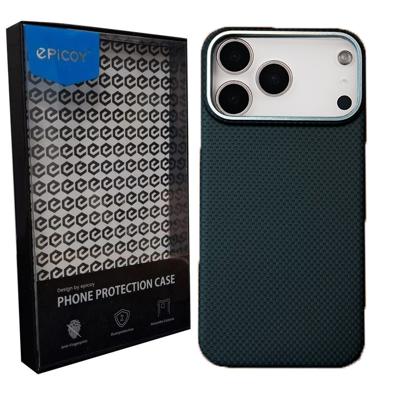 کاور اپیکوی مدل  SlimCarbon Texture Magnetic مناسب برای گوشی موبایل اپل iPhone 17 Pro Max