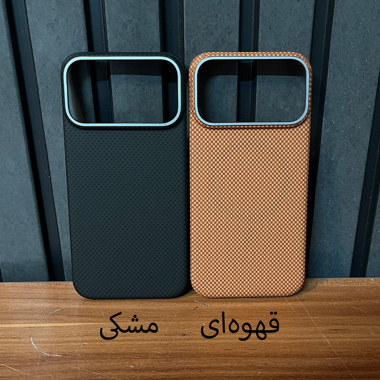 کاور اپیکوی مدل SlimCarbon Texture Magnetic مناسب برای گوشی موبایل اپل iPhone 17 Pro Max