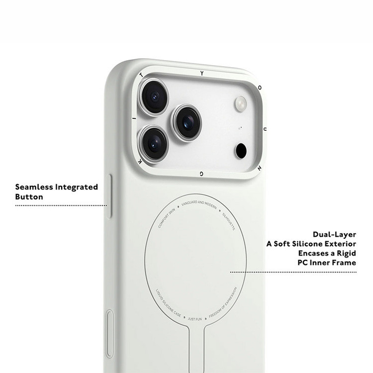 کاور یانگ کیت مدل MORANDI SILICONE مناسب برای گوشی موبایل اپل Iphone 17 Pro