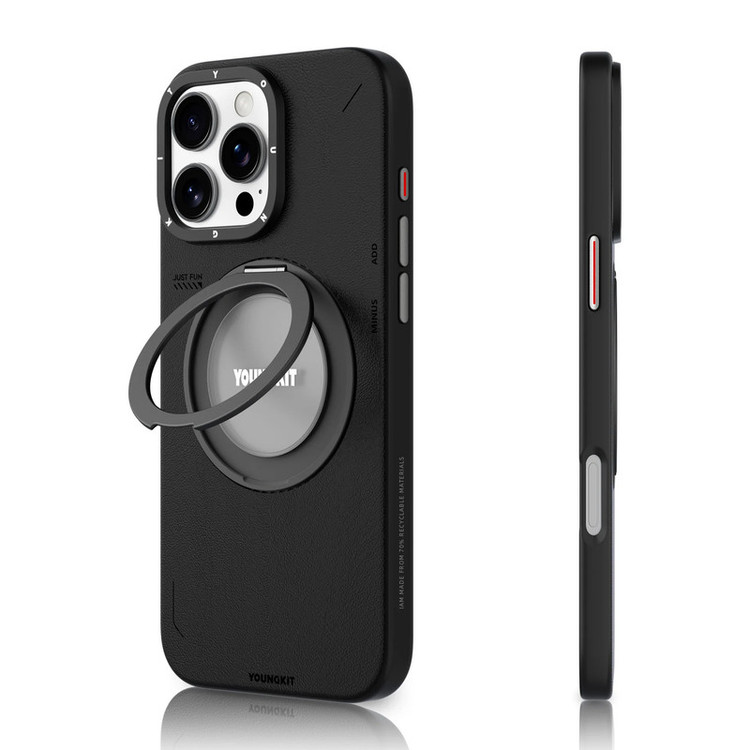 کاور یانگ کیت مدل Leather 360° مناسب برای گوشی موبایل اپل iphone 15promax