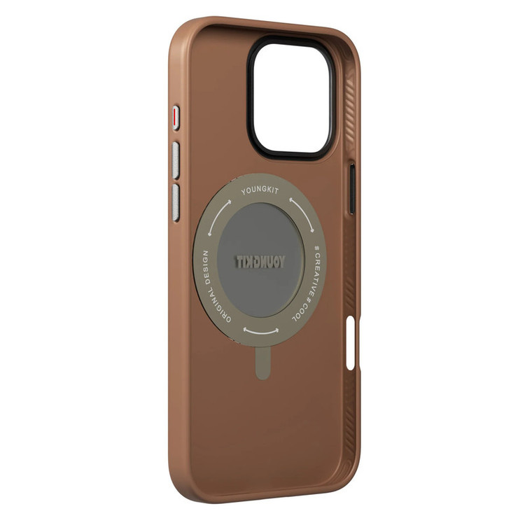 کاور یانگ کیت مدل Leather 360° مناسب برای گوشی موبایل اپل iphone 15promax