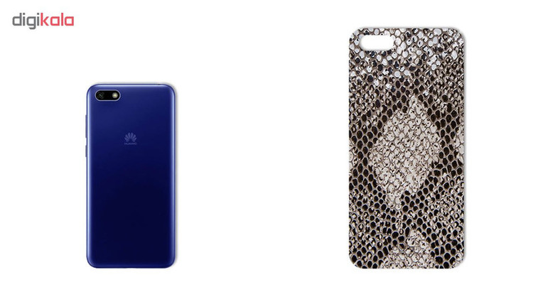 برچسب پوششی ماهوت مدل Cobra-Scale-Leather مناسب برای گوشی موبایل هوآوی Y5 Lite