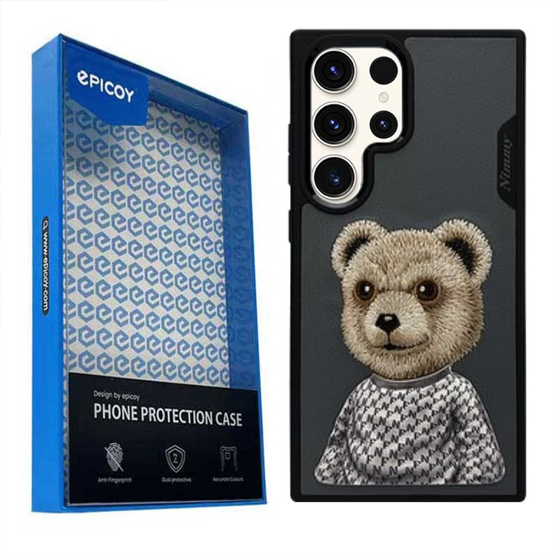 کاور اپیکوی مدل Nimmy Bear مناسب برای گوشی موبایل سامسونگ Galaxy S25 Ultra
