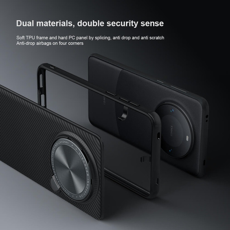 کاور نیلکین مدل CamShield Prop مناسب برای گوشی موبایل هوآوی Mate 60 Pro / 60 Pro Plus