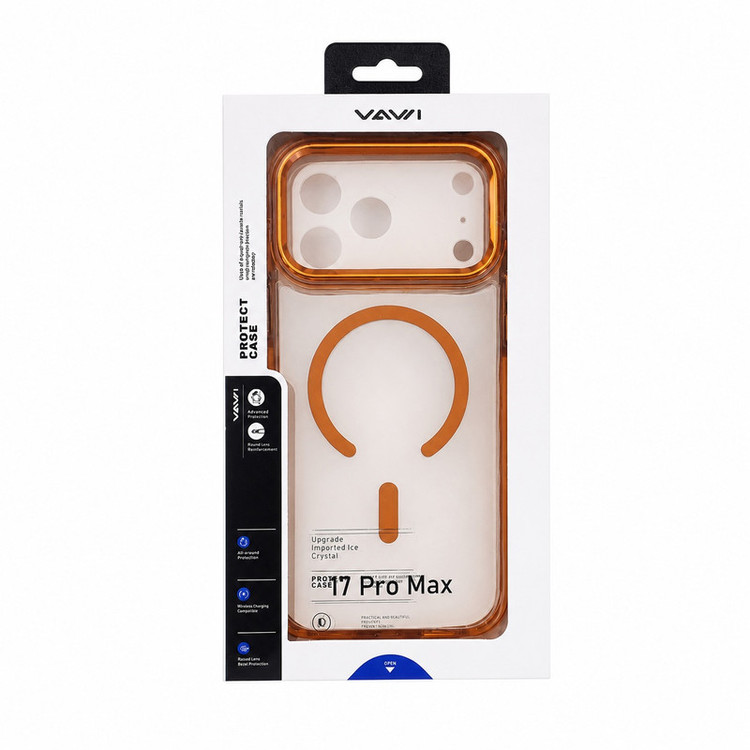 کاور واووی مدل Crystal Shield MagSafe مناسب برای گوشی موبایل اپل iphone 17 pro max