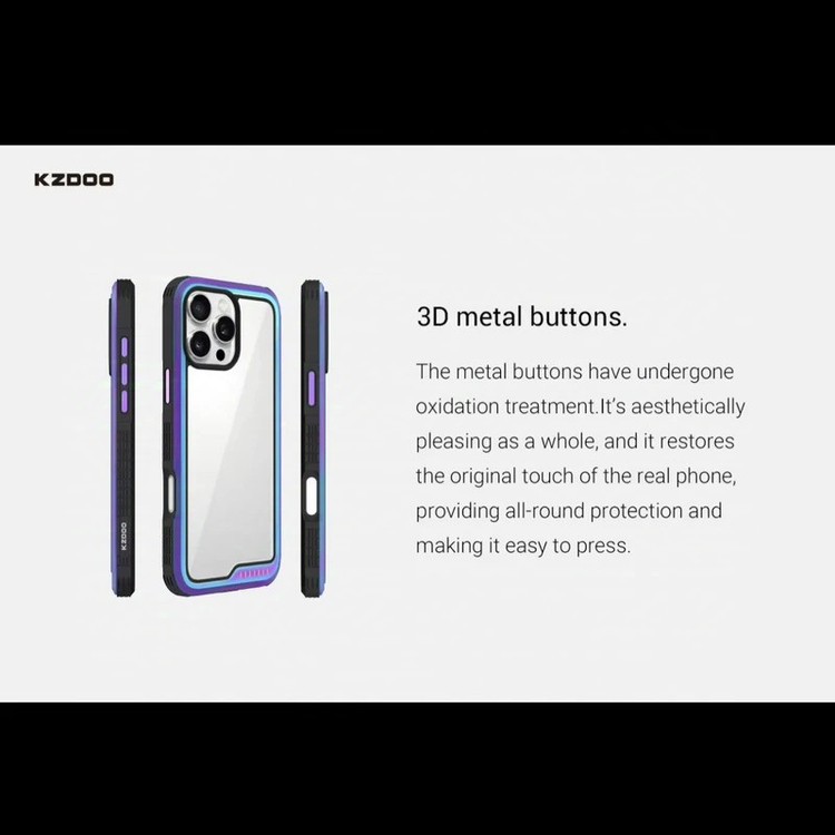کاور کی -زد دوو مدل Ares Sport مناسب برای گوشی موبایل اپل iPhone 16 Pro