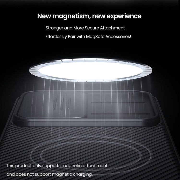کاور نیلکین مدل CamShield Pro Magnetic مناسب برای گوشی موبایل سامسونگ Galaxy S25 Ultra