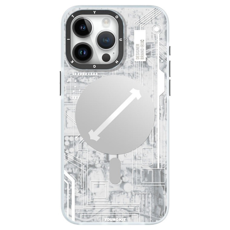کاور یانگ کیت مدل Futuristic Circuit مناسب برای گوشی موبایل اپل iphone 15 pro