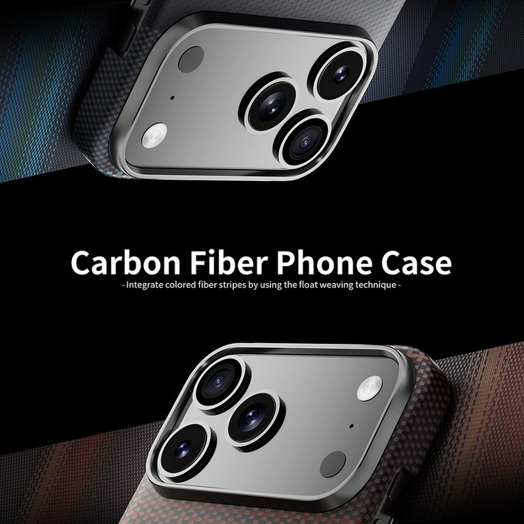 کاور اپیکوی مدل Slim Carbonic Fiber Magnetic مناسب برای گوشی موبایل اپل iPhone 17 Pro Max