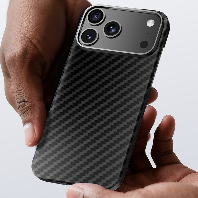 کاور اپیکوی مدل Slim Carbonic Fiber Magnetic مناسب برای گوشی موبایل اپل iPhone 17 Pro Max