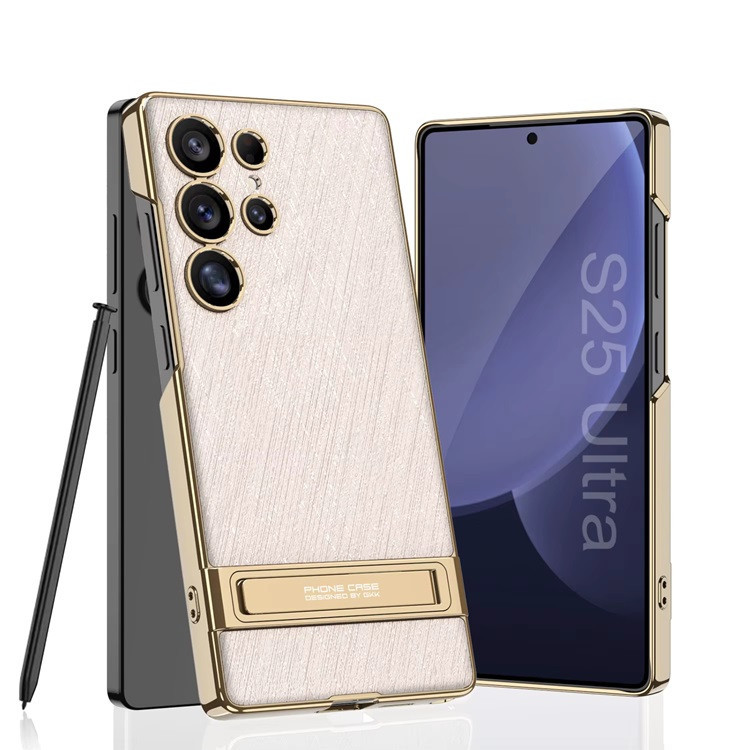 کاور جی کی کی طرح LEATHER WITH ADJUSTABLE HOK مناسب برای گوشی موبایل سامسونگ Galaxy S24 ultra