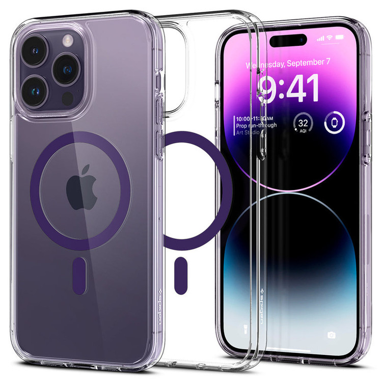 کاور اسپیگن مدل Ultra Hybrid MAG مناسب برای گوشی موبایل اپل iphone 13 pro