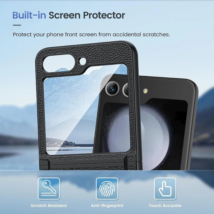 کاور اپیکوی مدل Piblue Shell مناسب برای گوشی موبایل سامسونگ Galaxy Z Flip 7 FE / Z Flip 6