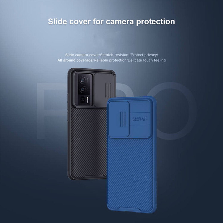 کاور نیلکین مدل CamShield Pro مناسب برای گوشی موبایل شیائومی Redmi K60 / K60 Pro / Poco F5 Pro