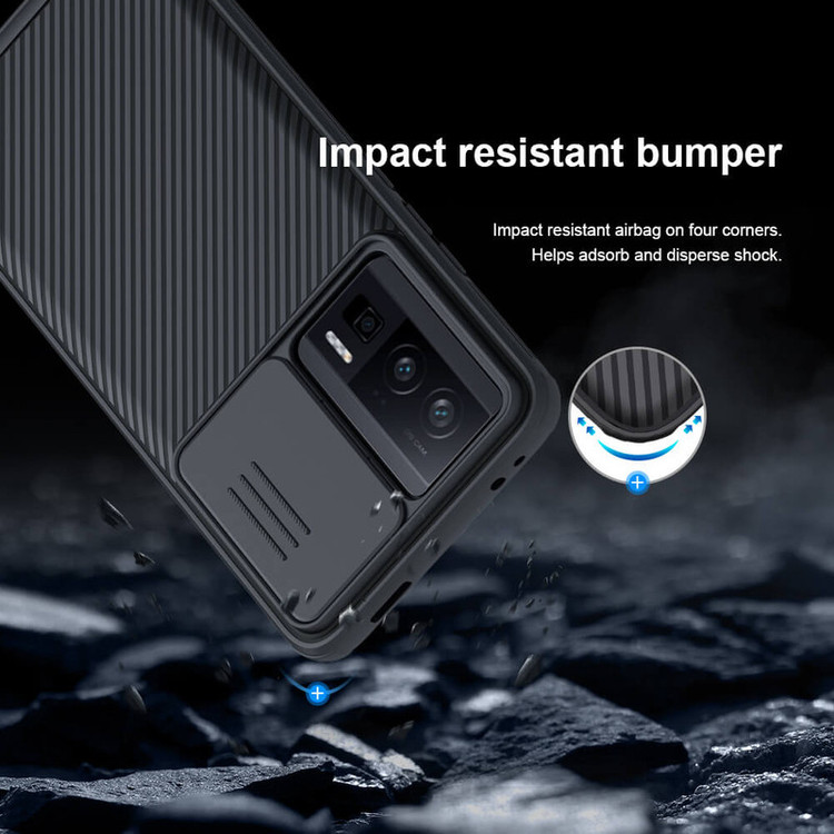 کاور نیلکین مدل CamShield Pro مناسب برای گوشی موبایل شیائومی Redmi K60 / K60 Pro / Poco F5 Pro