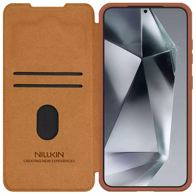 کیف کلاسوری نیلکین مدل Qin Pro مناسب برای گوشی موبایل سامسونگ Galaxy S25 Plus