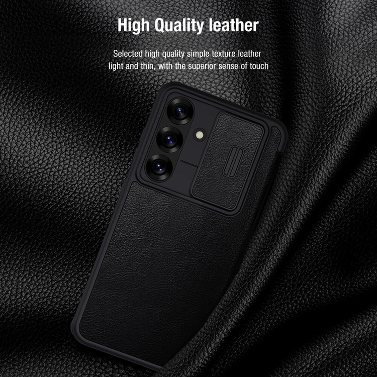 کیف کلاسوری نیلکین مدل Qin Pro مناسب برای گوشی موبایل سامسونگ Galaxy S25 Plus