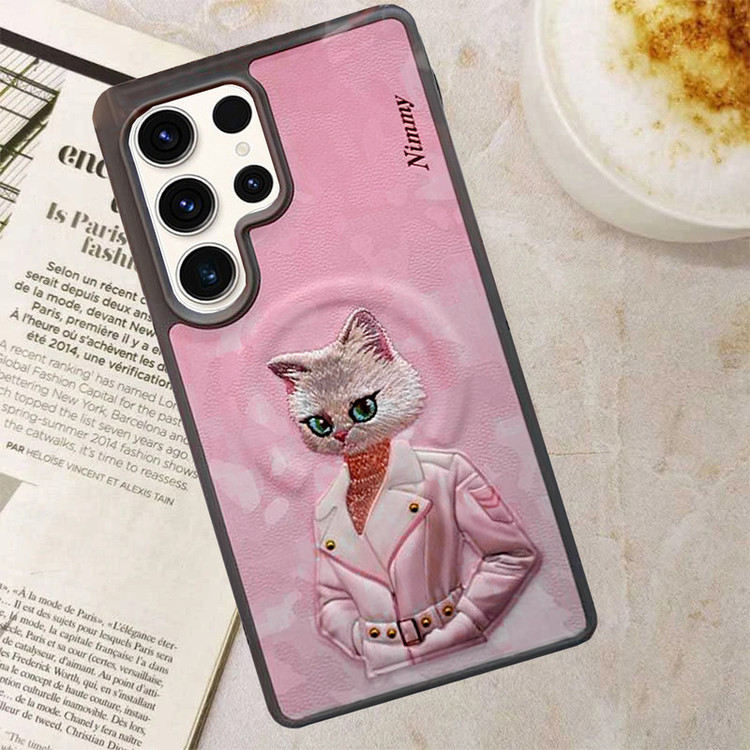کاور اپیکوی مدل Nimmy Madam Cat Magsafe مناسب برای گوشی موبایل سامسونگ Galaxy S25 Ultra