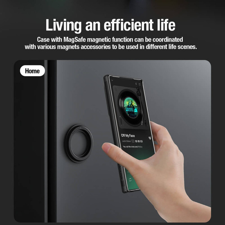 کاور نیلکین مدل CamShield Pro Magnetic مناسب برای گوشی موبایل سامسونگ Galaxy S24 Ultra
