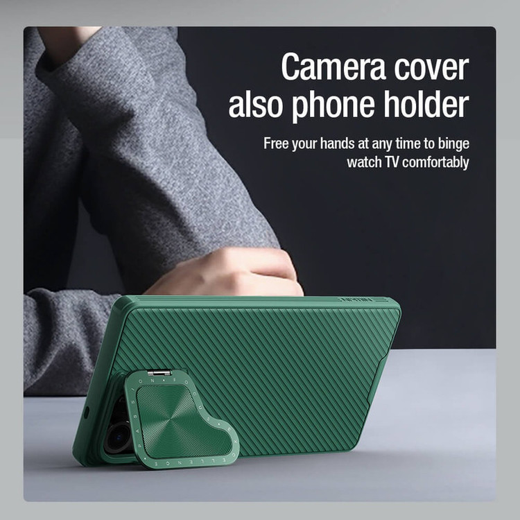 کاور نیلکین مدل CamShield Prop مناسب برای گوشی موبایل سامسونگ Galaxy S25 Ultra
