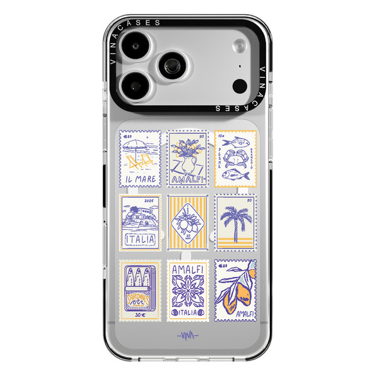کاور ویناکیسز مدل Italy stamps MagSafe مناسب برای گوشی موبایل اپل iphone 17 pro max