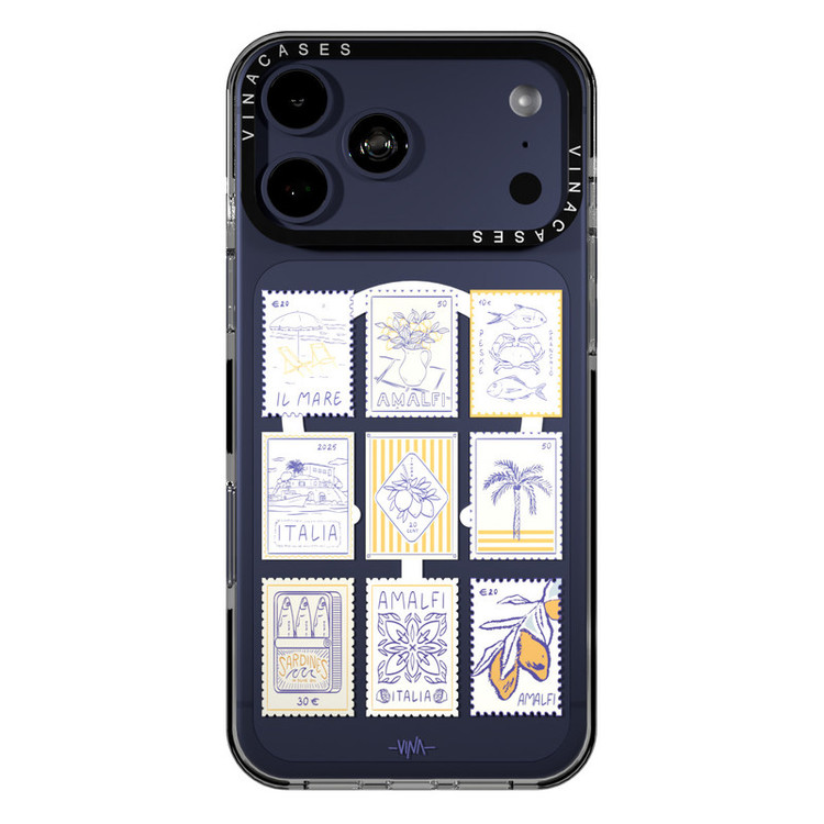 کاور ویناکیسز مدل Italy stamps MagSafe مناسب برای گوشی موبایل اپل iphone 17 pro max