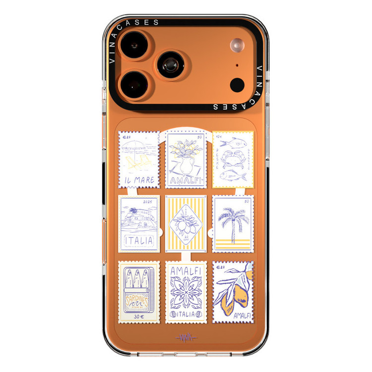 کاور ویناکیسز مدل Italy stamps MagSafe مناسب برای گوشی موبایل اپل iphone 17 pro max