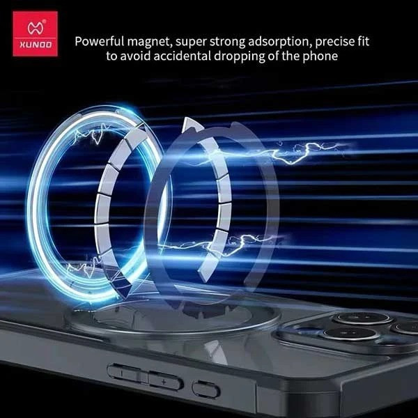 کاور اپیکوی مدل Xundd Rotating 360 Magnetic مناسب برای گوشی موبایل اپل iPhone 17
