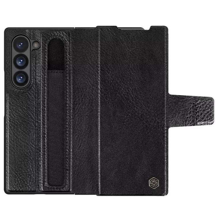کاور نیلکین مدل Aoge Leather مناسب برای گوشی موبایل سامسونگ Galaxy Z Fold 7