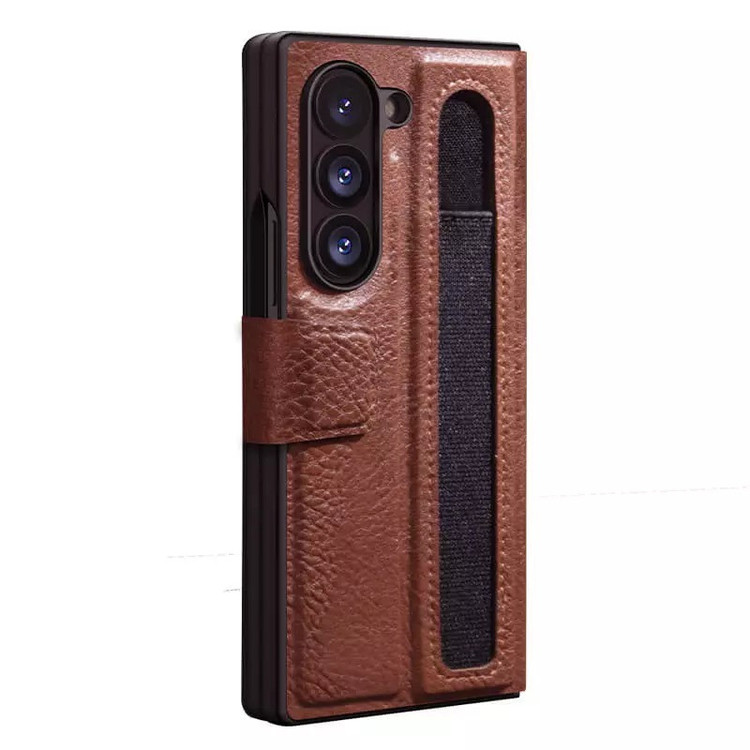 کاور نیلکین مدل Aoge Leather مناسب برای گوشی موبایل سامسونگ Galaxy Z Fold 7