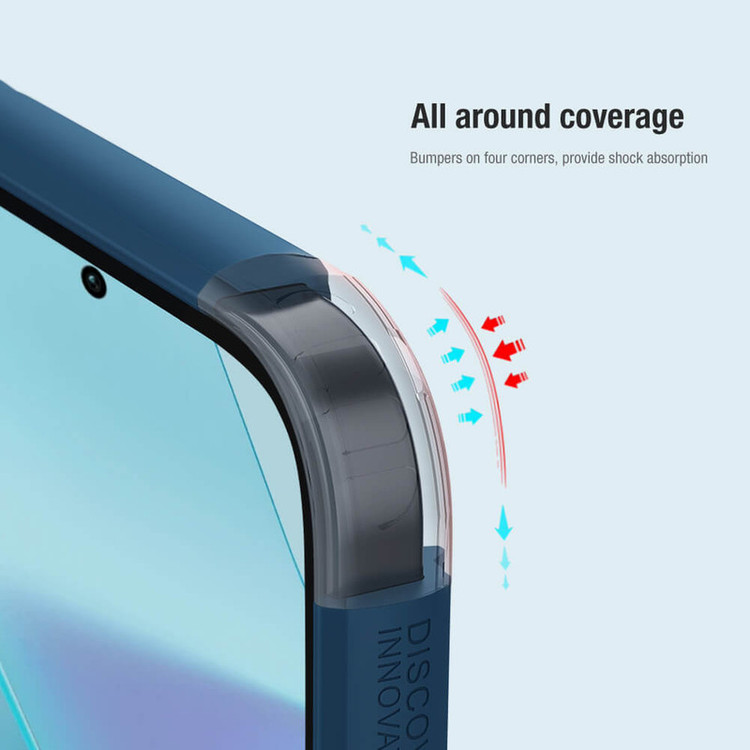کاور نیلکین مدل Super Frosted Shield Pro مناسب برای گوشی موبایل شیائومی Redmi Note 13 Pro Plus