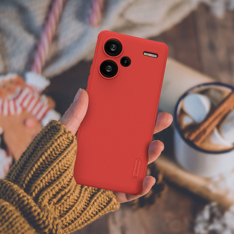 کاور نیلکین مدل Super Frosted Shield Pro مناسب برای گوشی موبایل شیائومی Redmi Note 13 Pro Plus