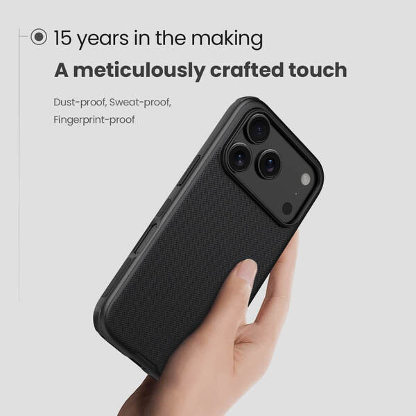 کاور نیلکین مدل Super Frosted Shield Pro Magnetic مناسب برای گوشی موبایل اپل iPhone 17 Pro