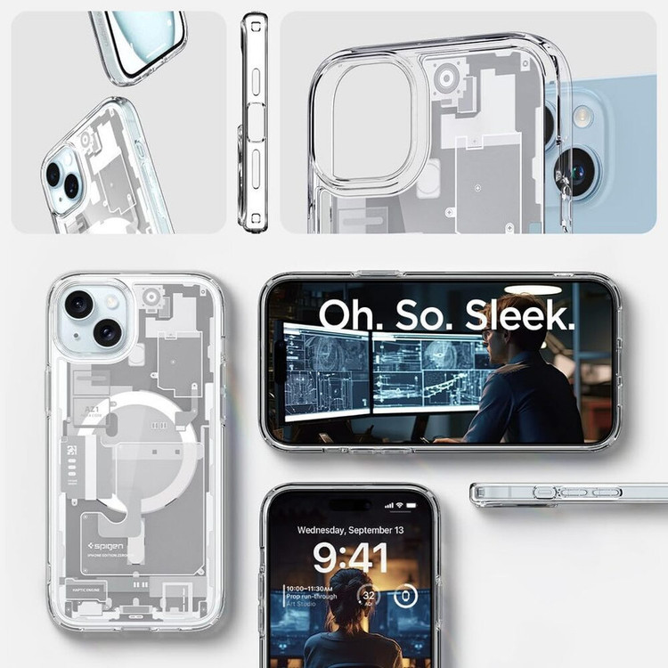 کاور اسپیگن مدلultra zero one magsafe مناسب برای گوشی موبایل اپل iphone 15 promax