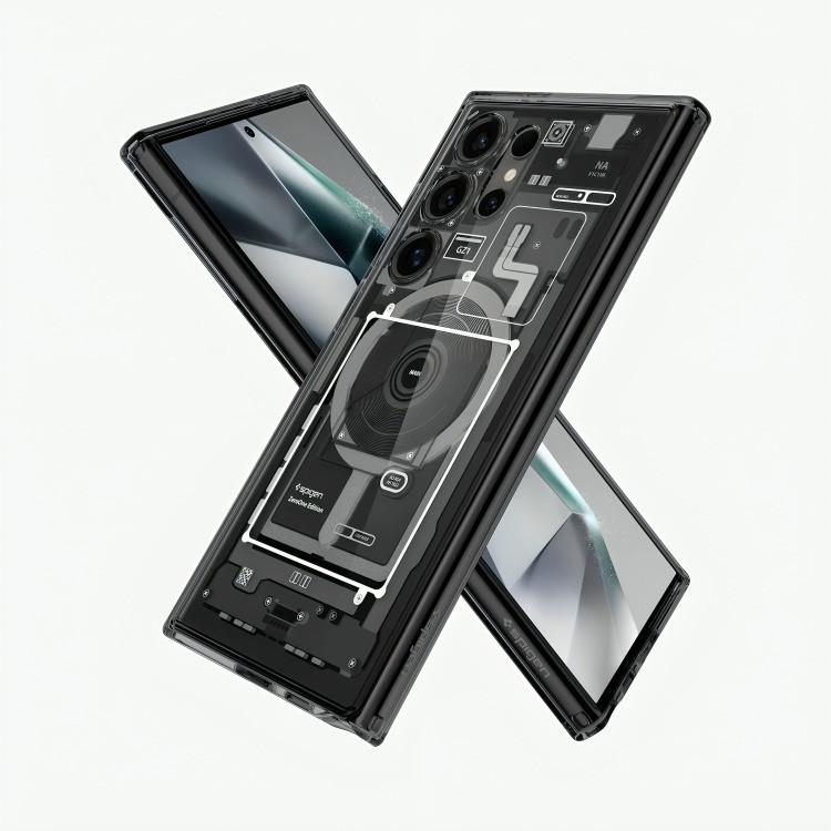 کاور اسپیگن مدل Technology Metal Mag مناسب برای گوشی موبایل سامسونگ Galaxy S24 Ultra