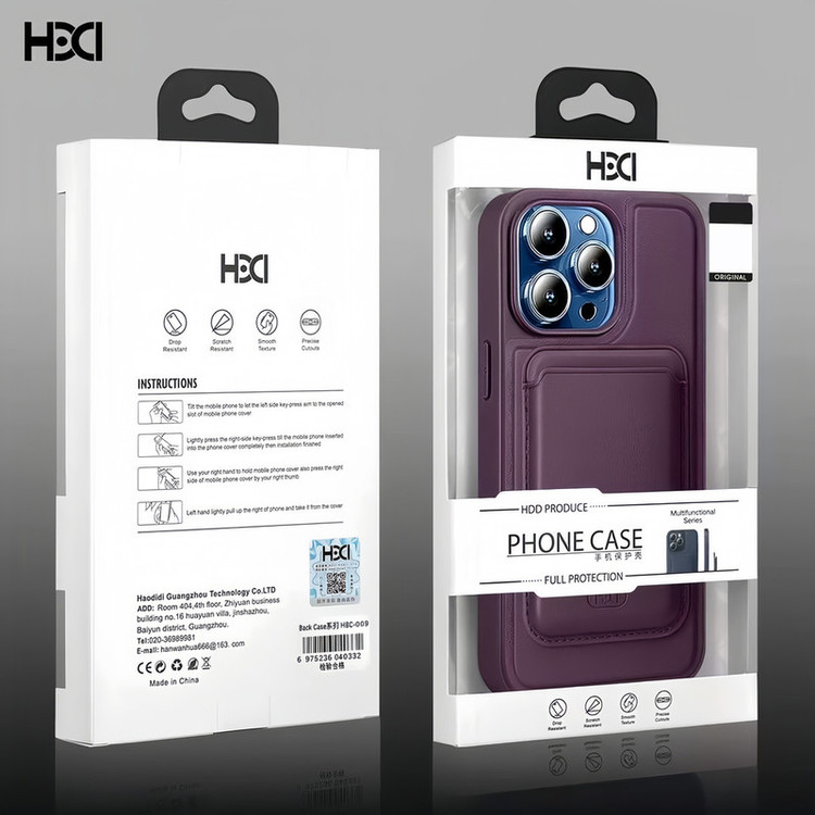 کاور اچ دی دی مدل HBC-009 مناسب برای گوشی موبایل اپل iPhone 16 Pro Max