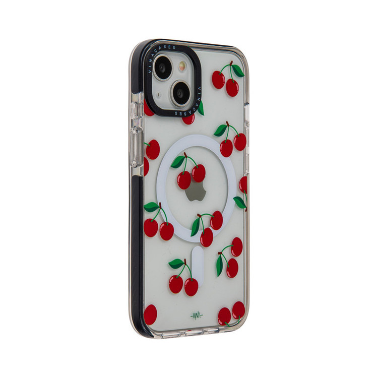 کاور ویناکیسز مدل Sweet cherry MagSafe مناسب برای گوشی موبایل اپل iphone 13/14