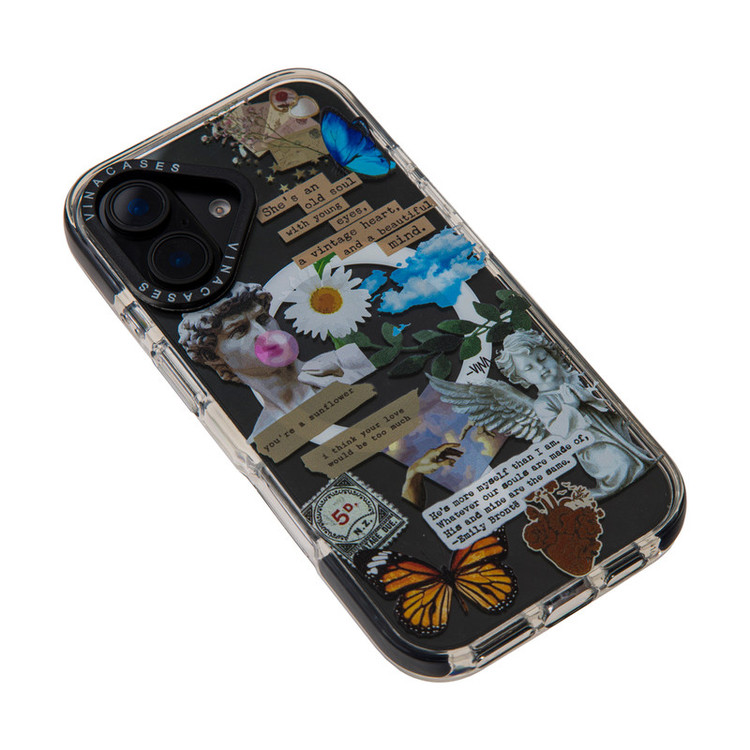 کاور ویناکیسز مدل Vintage collage MagSafe مناسب برای گوشی موبایل اپل iphone 16