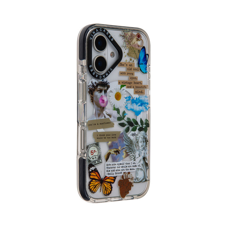 کاور ویناکیسز مدل Vintage collage MagSafe مناسب برای گوشی موبایل اپل iphone 16