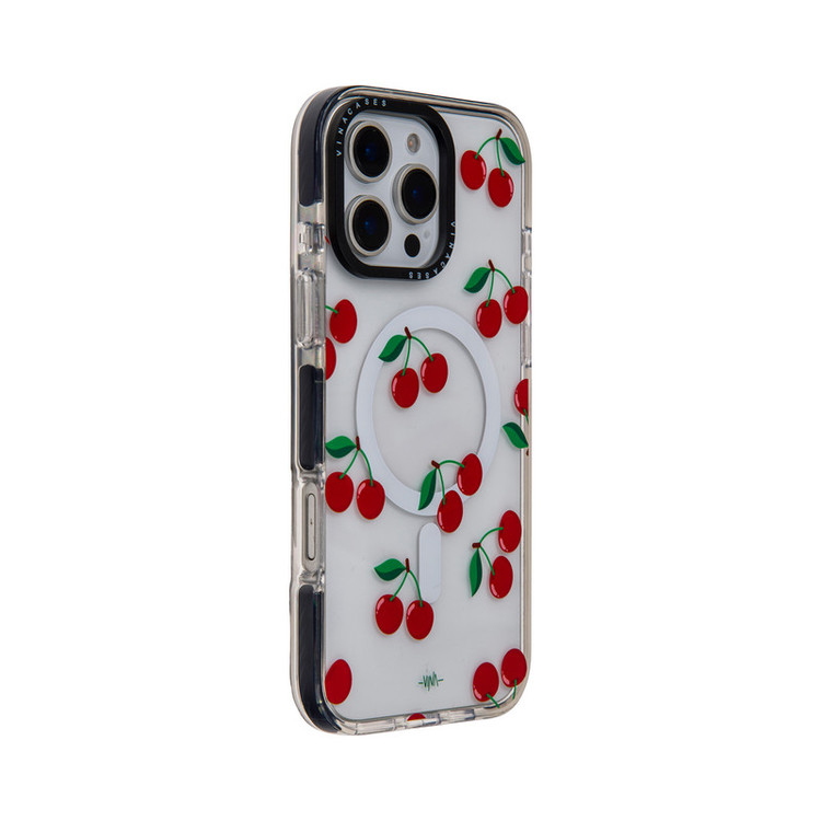 کاور ویناکیسز مدل Sweet cherry MagSafe مناسب برای گوشی موبایل اپل iphone 16 pro max