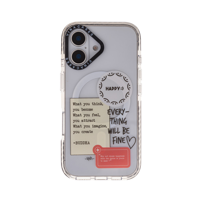 کاور ویناکیسز مدلMotivational MagSafe مناسب برای گوشی موبایل اپل iphone 16