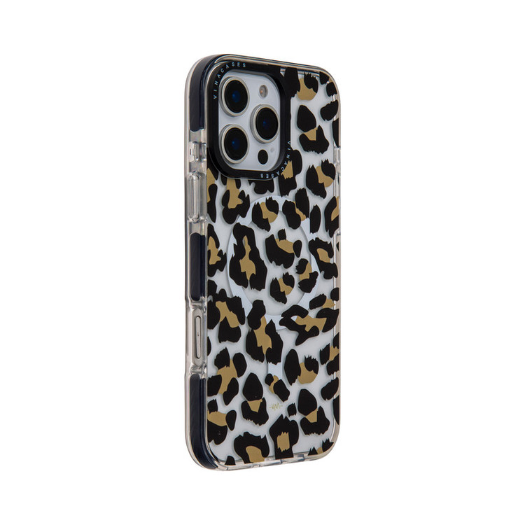 کاور ویناکیسز مدلLeopard MagSafe مناسب برای گوشی موبایل اپل iphone 16 pro max