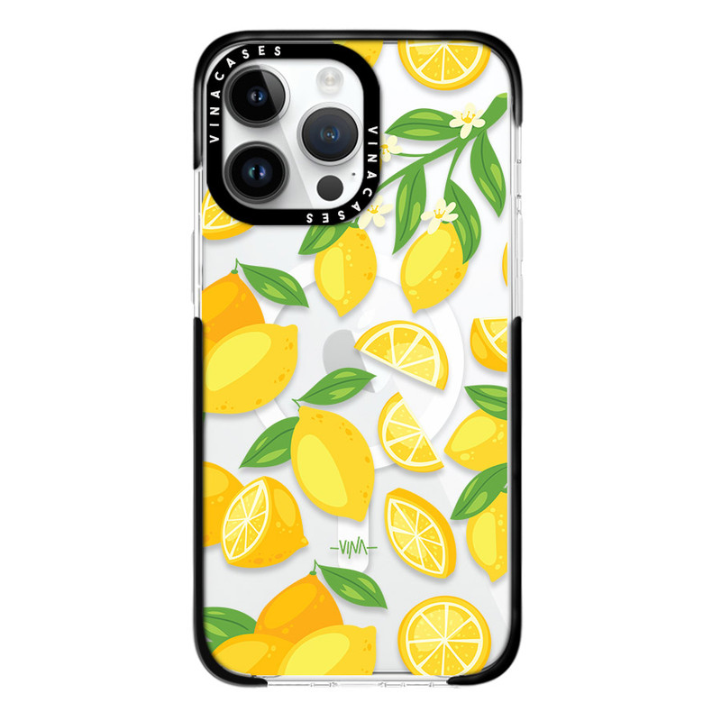 کاور ویناکیسز مدل  Lemons MagSafe مناسب برای گوشی موبایل اپل iphone 15 pro max