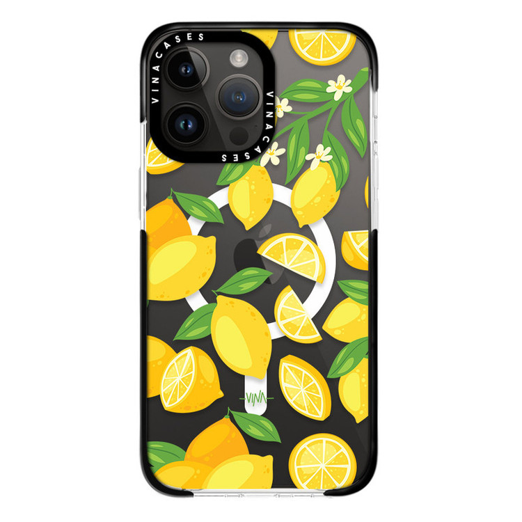 کاور ویناکیسز مدل Lemons MagSafe مناسب برای گوشی موبایل اپل iphone 15 pro max