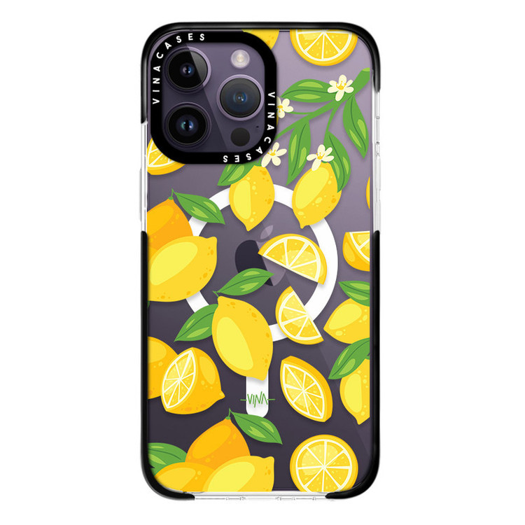 کاور ویناکیسز مدل Lemons MagSafe مناسب برای گوشی موبایل اپل iphone 15 pro max